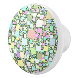 Pastellminikasten-Grafik-Entwurf Keramikknauf