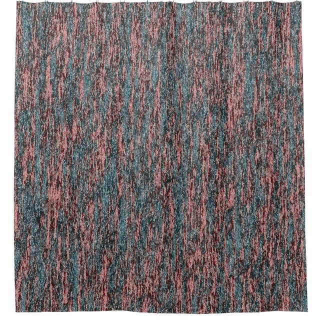 Pastellmuster Duschvorhang (Vorderseite)