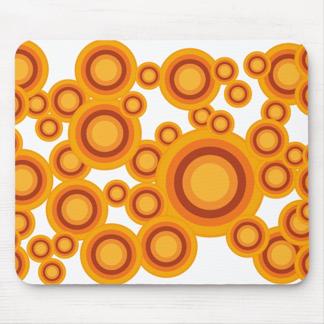Pastellorange Mousepad (Vorne)