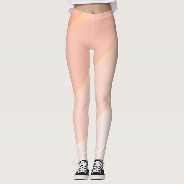Pastellpastellfarben, wirbeln leggings (Vorderseite)