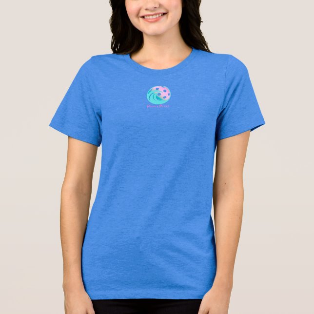 Pastellpflücke - Wellen - T - Shirt (Vorderseite)