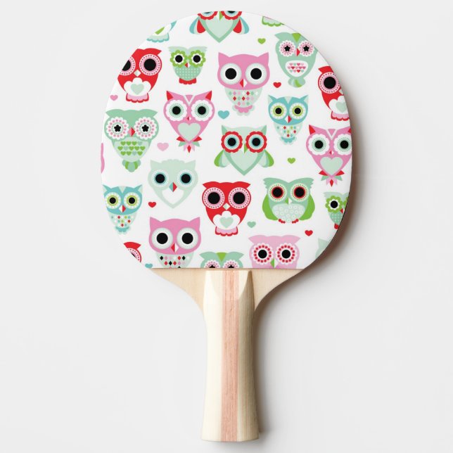 Pastellpulverfarbeulenhintergrund Tischtennis Schläger (Vorderseite)