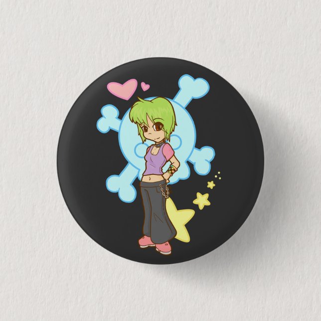 PastellPunk Button (Vorderseite)