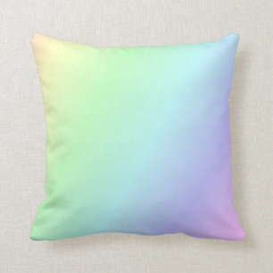 Pastellregenbogen Kissen