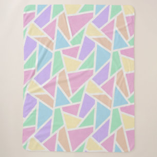 Pastellregenbogenmosaik Sherpadecke