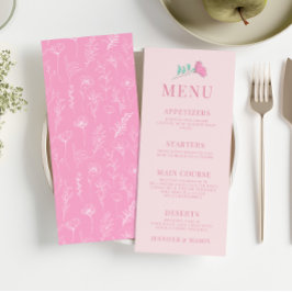 Pastellrosa aquamarines, grünes Retro