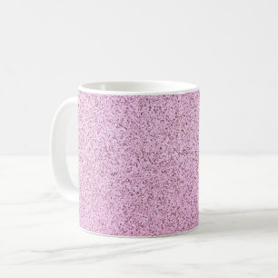 Pastellrosa Betonstruktur Kaffeetasse