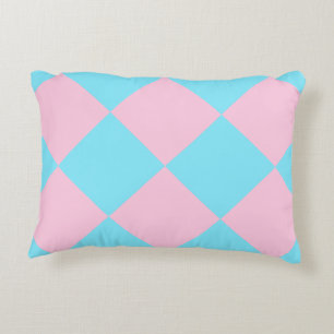 Pastellrosa Blau Schachtel Dango Akzent Kissen