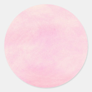Pastellrosa Blendet einfache Schlichte Aufkleber