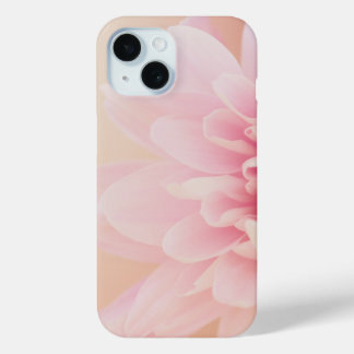 Pastellrosa-Dahlia-Makro-Blumenfotografie iPhone Case-Mate iPhone Hülle