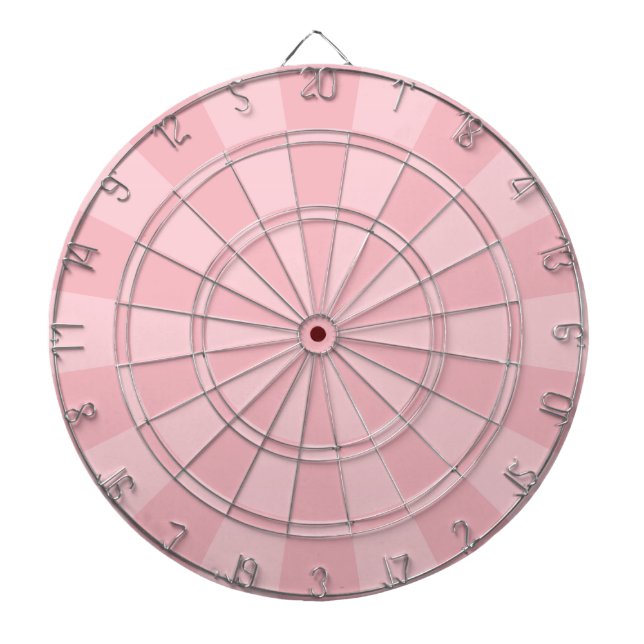 Pastellrosa Dartscheibe (vorne)