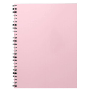 Pastellrosa einfarbig minimalist notizblock