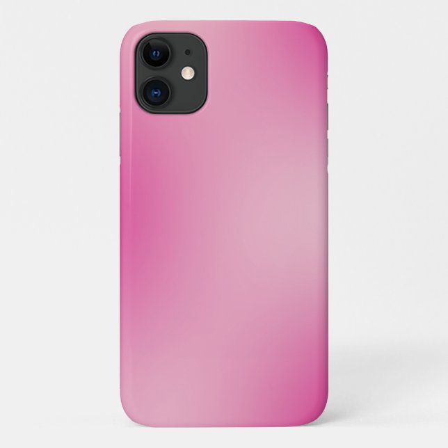 Pastellrosa Farben Abstrakt Blur Gradient Ombre Case-Mate iPhone Hülle (Rückseite)