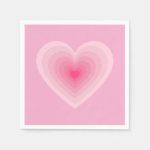 Pastellrosa Herzdesign - Modernes Symbol für Liebe