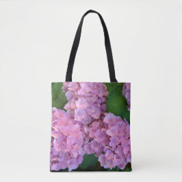 Pastellrosa Hortensia hydrangea Blüte Tasche