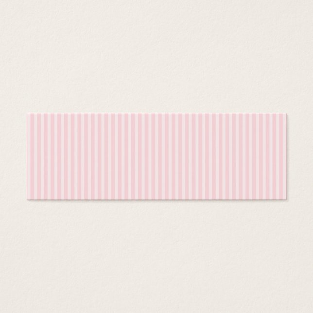 Pastellrosa Kandy Streifen. (Vorderseite)