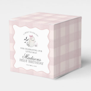 Pastellrosa Kleiner Boo-Geist Geburtstagsfeier Gie Geschenkschachtel