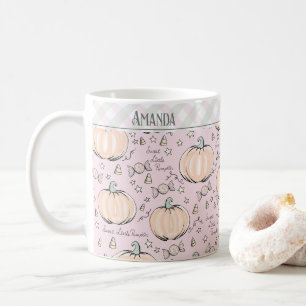 Pastellrosa Kleiner-Kürbis-Kindermug Kaffeetasse