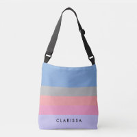 Pastellrosa Korallengraublau lila Farbblock