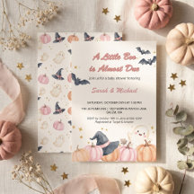 Pastellrosa Little Boo Halloween-Baby-Party