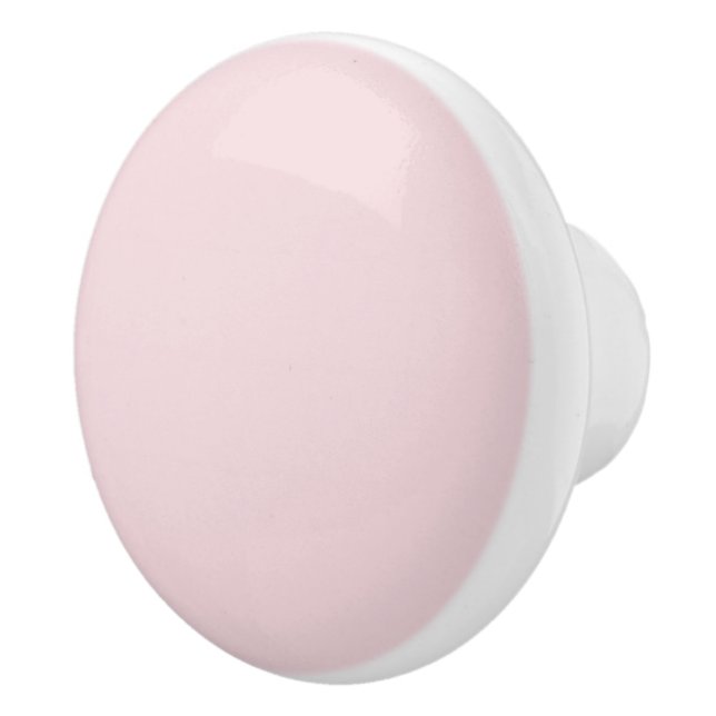 Pastellrosa runde Keramik ziehen Drehknopf Keramikknauf (Rechts)
