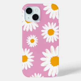 Pastellrosa Sonnenblumengehäuse - Niedliche Ästhet Case-Mate iPhone Hülle