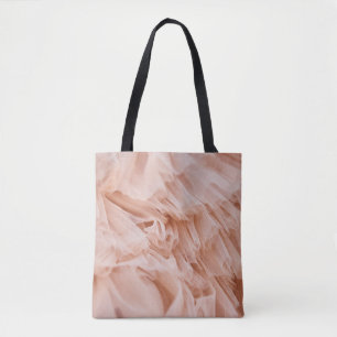 Pastellrosa Stoffe: Elegante Texturen. Tasche