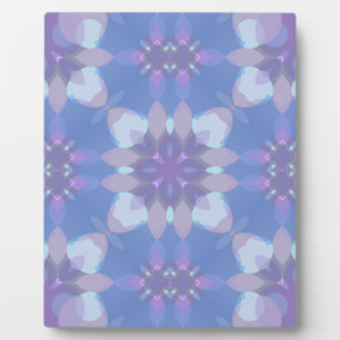 Pastellrosa und Blau #1 Fotoplatte
