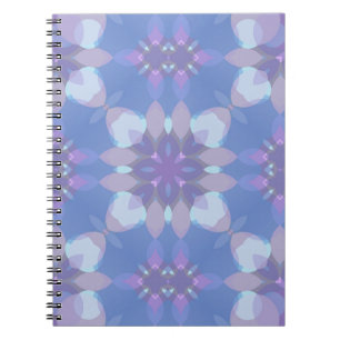 Pastellrosa und Blau #1 Notizblock