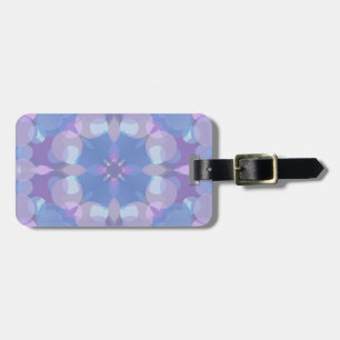 Pastellrosa und Blau #2 Gepäckanhänger