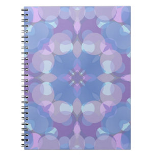 Pastellrosa und Blau #2 Notizblock