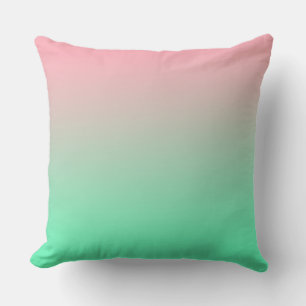 Pastellrosa und hellgrün sollten immer sichtbar se kissen