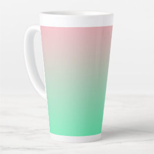 Pastellrosa und hellgrün sollten immer sichtbar se milchtasse