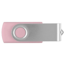 Pastellrosa USB-Flash-Laufwerk - Silberklammer USB Stick