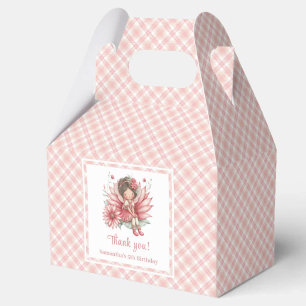 Pastellrosa Whimsische Feen Blumen Mädchen Geschen Geschenkschachtel