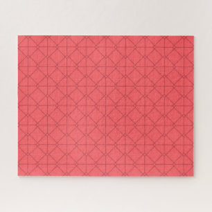 Pastellrot, cool, trendy, dekorative Illustration