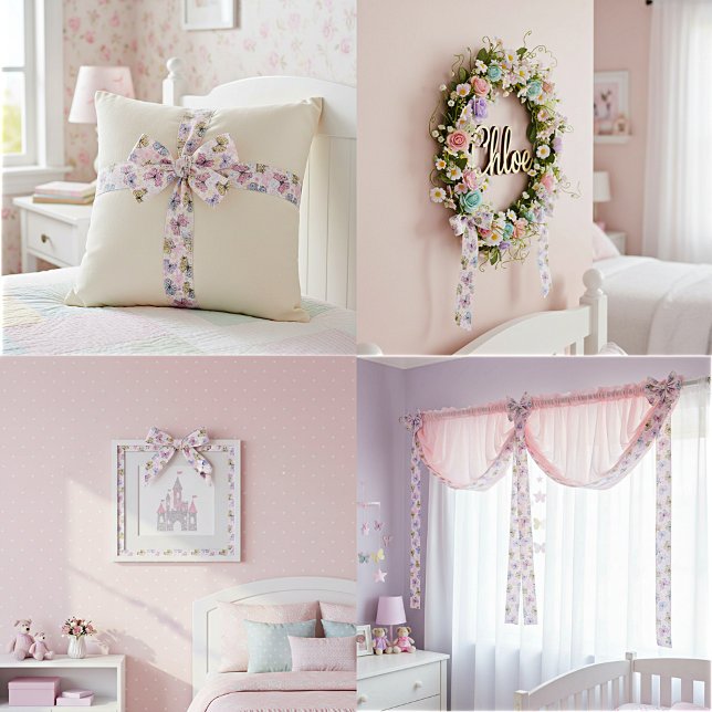 Pastellschmetterlinge Satinband (Von Creator hochgeladen)