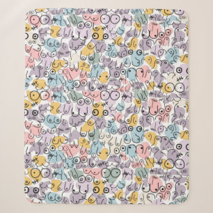 Pastellspass Sherpadecke