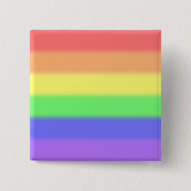 Pastellstolz-Homosexuell-Button Button (Vorderseite)