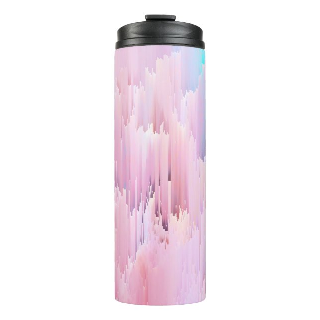 Pastellstörschübe Thermosbecher (Vorderseite)