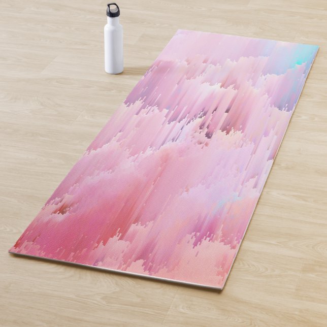 Pastellstörschübe Yogamatte (Beispiel)