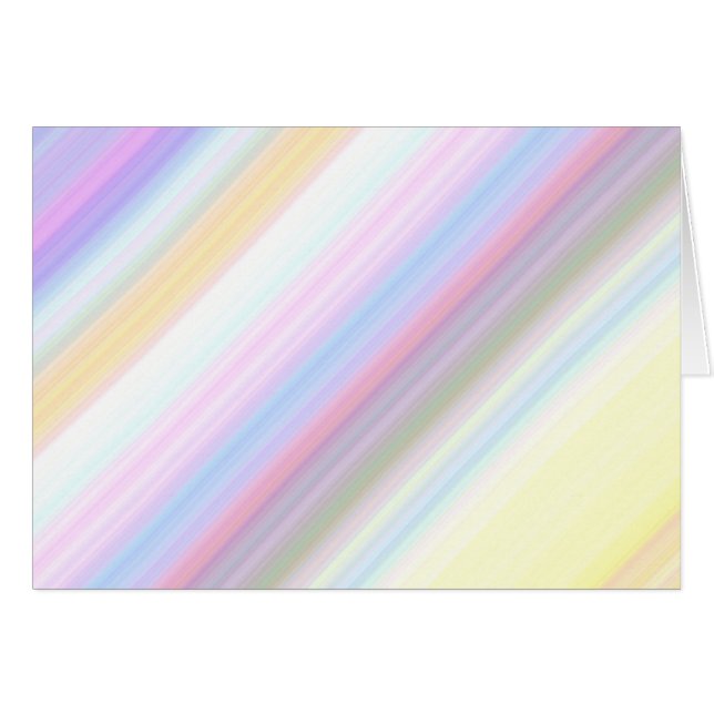 Pastellstreifen (Vorderseite (Horizontal))