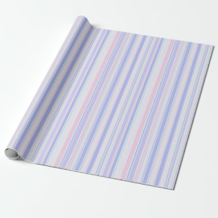 Pastellstreifen Geschenkpapier