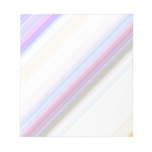 Pastellstreifen Notizblock