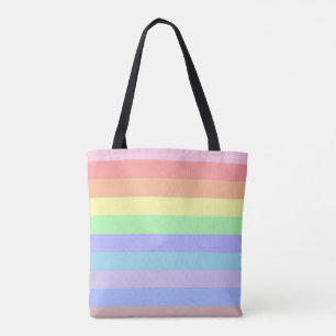 Pastellstreifen Tasche