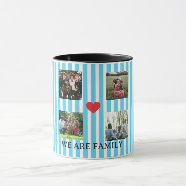 Pastellstreifen Tasse (Zentrum)