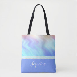 PastellWirbel und Singrün Tasche