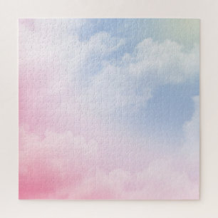 Pastellwolken: Serene Hintergrundmuster