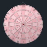 Pastelpink Dartscheibe<br><div class="desc">Pastel Pink Dart Board</div>
