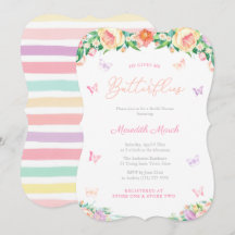Pastels Butterfys Garden Brautparty Party